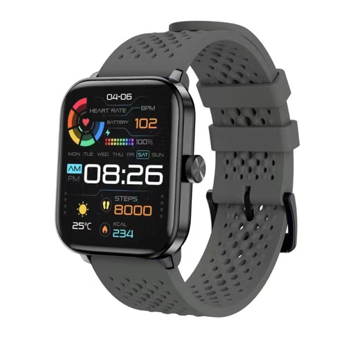 SMART R F19 GY スマートウォッチ 薄墨色