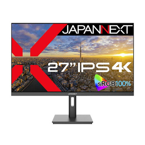 JAPANNEXT JNIPS2709UHDR 27型 4K液晶モニター HDR対応 sRGB100％