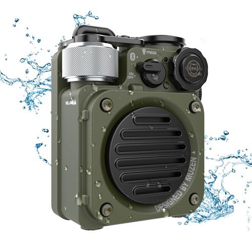 MUZEN MWPVXI2JG Wild Mini 第2時人 Bluetooth 金棒引き 雨合羽相応う ジャングル緑であること