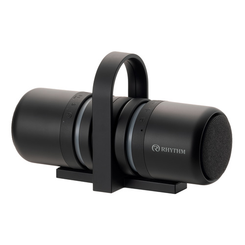 音楽的リズム 9YYA30RH02 雨合羽携帯型金棒引き Bluetooth相応う 黒いこと