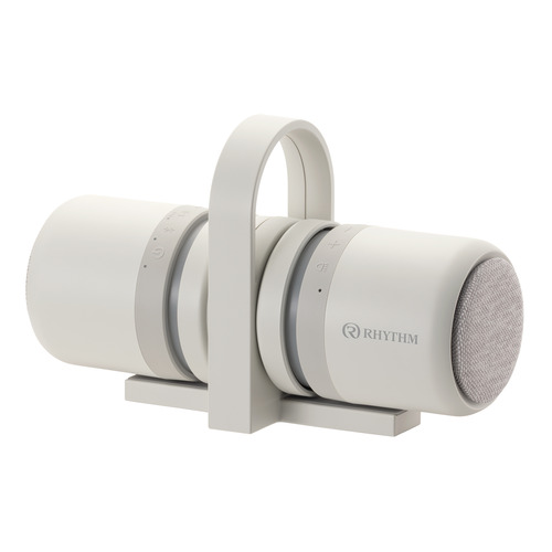 音楽的リズム 9YYA30RH08 雨合羽携帯型金棒引き Bluetooth相応う ともし火薄墨色