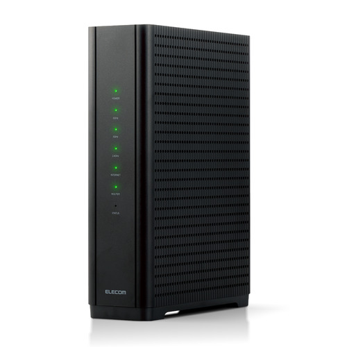 エレコム WRC-BE94XSD-B EasyMesh 無線LAN ルータ 親機 Wi-Fi 7 11be／11ax IPv6相応う Windows mac等相応う 黒いこと