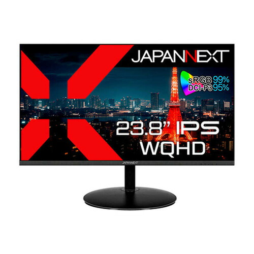 JAPANNEXT IPSダイアログボックス積み上げる 液晶管する 23.8型 WQHD広々とした JN-IPS2380FLWQHD-N