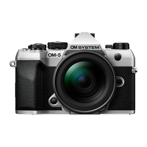 OMデジタルソリューションズ OM-5 Mark II 12-45粍 F4.0 PRO 水晶体一揃いの道具 鏡鑑受け答え一眼写真機 IP53雨合羽防塵相応う しろがね色