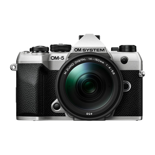 OMデジタルソリューションズ OM-5 Mark II 14-150粍 II 水晶体一揃いの道具 IP53雨合羽防塵相応う しろがね色