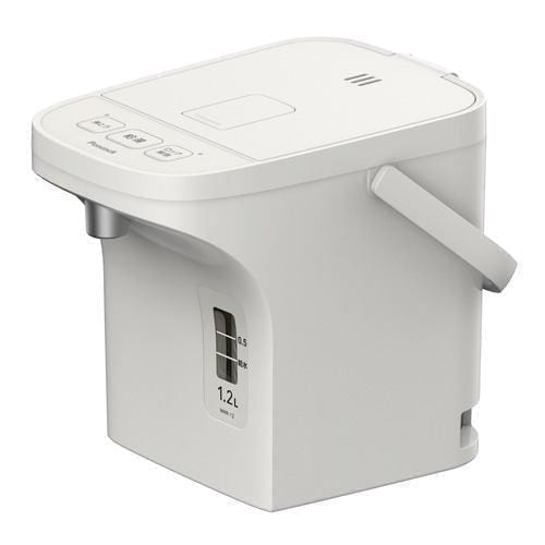 ピーコック WMR12 電動ポット 早沸きタイプ 1.2L アッシュホワイト