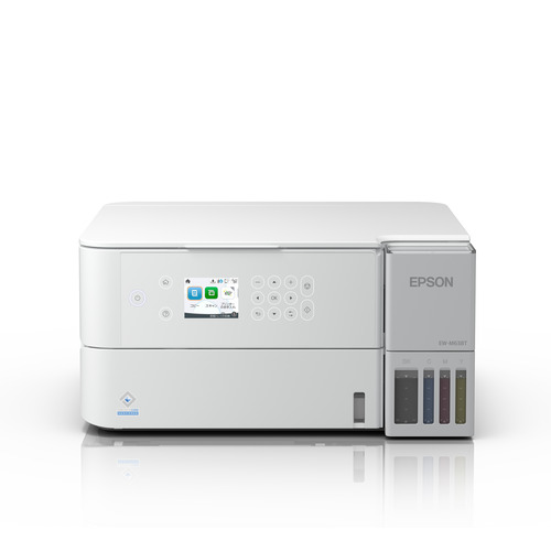 EPSON EW-M638T エコ貯蔵タンク積み上げるひな形 A4色つや練りあわせる機 パウダーコンパクト大きさ 無線電話ローカルエリアネットワーク相応う 白いこと