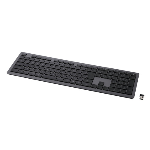 エレコム TK-PN10FMPBK Precisionist フルサイズ ワイヤレスキーボード Bluetooth & 無線2.4GHz両対応 日本語配列 超薄型 充電式 ブラック