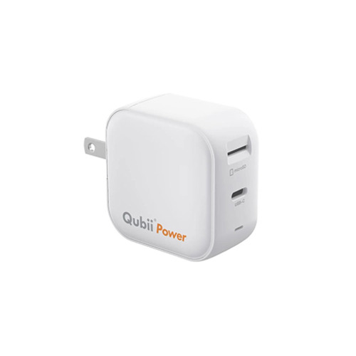 MAKTAR MKPQP45-W バックアップ機能付き急速充電器 PD3.0 45W ホワイト