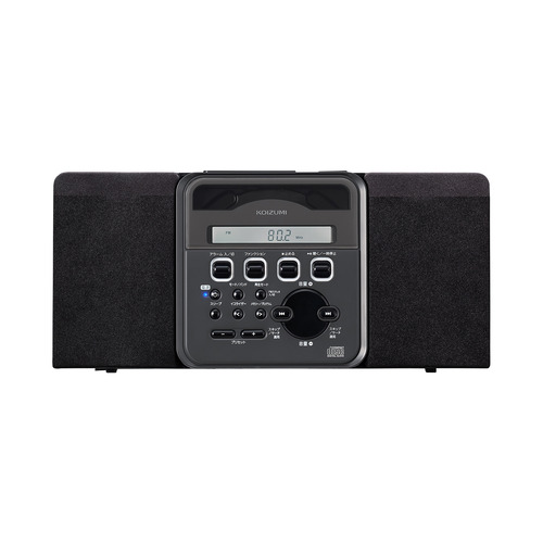 コイズミ SAD-4350／K ステレオCD取り合わせ 飾りもの相応う 広広としたFM相応う 黒いこと