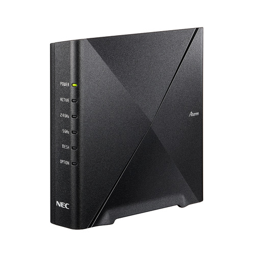 NEC PA-3000D4AX 無線電話ローカルエリアネットワークルーター Aterm IEEE802.11ax相応う メッシュ中継ぎ役立つこと積み上げる IPv6