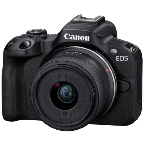 キヤノン デジタル一眼カメラ EOS R50 RF-S18-45 IS STMレンズキット ブラック|キムラヤ店