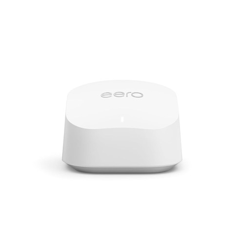 アマゾン B0BP73KBC2 eero 6+ - メッシュWi-Fiルーター | AX3000 | 1.0Gbpsイーサネット | 最大wifi範囲140m2 | 1ユニット IPv6対応