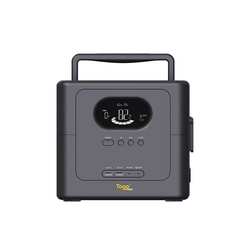 コンピューケース・ジャパン INFINITY600 TOGOPOWER ポータブル電源 INFINITY600 リン酸鉄リチウム採用 600W ダークグレー