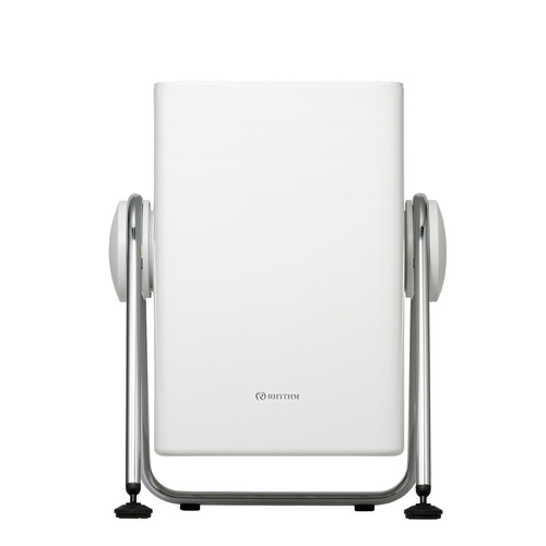 リズム 9YYA63RH08 そうじしやすい、くつろぎの空気清浄機 2重反転ファン搭載 PM2.5対応 36畳用 ライトグレー