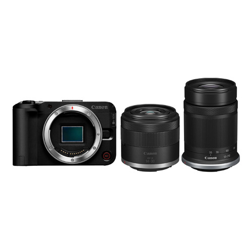 キヤノン EOSR50VWZK 鏡鑑受け答え一眼写真機 EOS R50 V ダブルズームキット 黒いこと