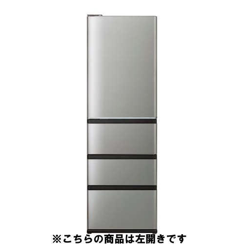 【無料長期間引き受ける】AQUA 電気冷蔵庫 458L 左食い違い 4部屋の入り口 幅59.5糎 大電気容量封鎖室 見える草片室 AQR-V46AL(S) チタンしろがね色