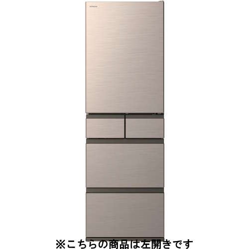 【無料長日月引き請ける】日立 電気冷蔵庫 470L 左車のドア 5部屋の入り口 幅60糎 ひろインチ封鎖足し加える まるごとチルド R-HWS47X ゴールド系