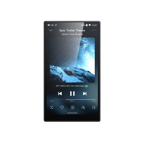 FIIO FIO-JM21-2026-B デジタルオーディオ電気蓄音機 ハイレゾ Bluetooth LDAC相応う android 13積み上げる 黒いこと