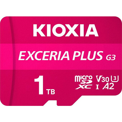 KIOXIA KMUH-C001T microSD歌留多 EXCERIA PLUS G3 1結核症 microSDXC UHS-I U3 V30 C10 A2