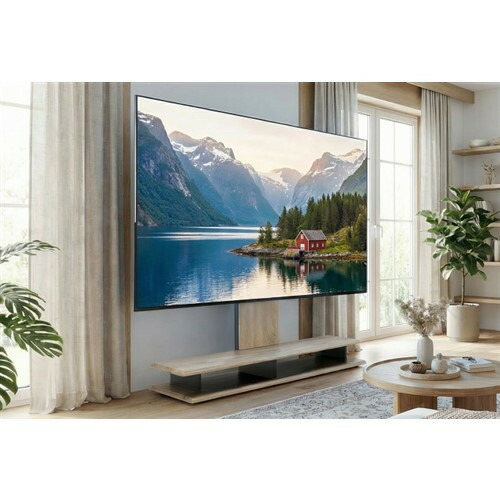 yselect YTS4077NN1 e-RIZEテレビスタンド 40～77インチまで対応 厚手の樹脂シート採用 立体北欧柄