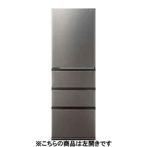 AQUA 電気冷蔵庫 362L 左食い違い 4部屋の入り口 幅60糎 大電気容量封鎖室 省エネ腹積もり AQR-36AL(DS) しろがね色系