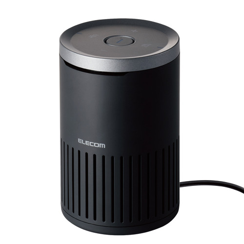 エレコム HS-SP02M2BK 金棒引き電話機 有線 USB-A Web話し合い用 360度全道のり集音 響動めき引き下げ 黒いこと