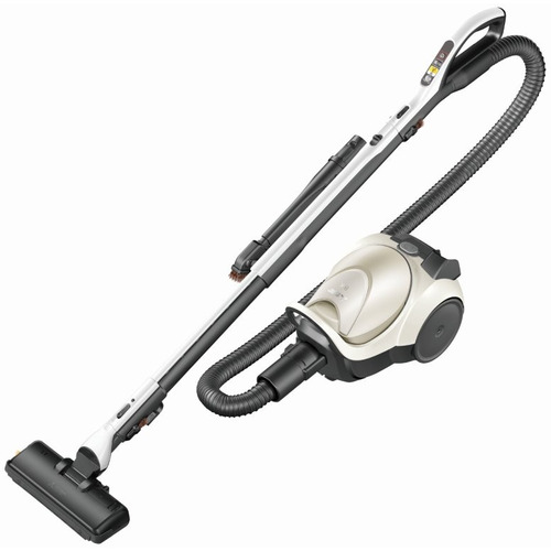 三菱電機 TC-FD2F-N 紙パック掃除機「Be-K(ビケイ)」 抗ウイルス銀ナノアレルパンチフィルター搭載 ホワイトゴールド