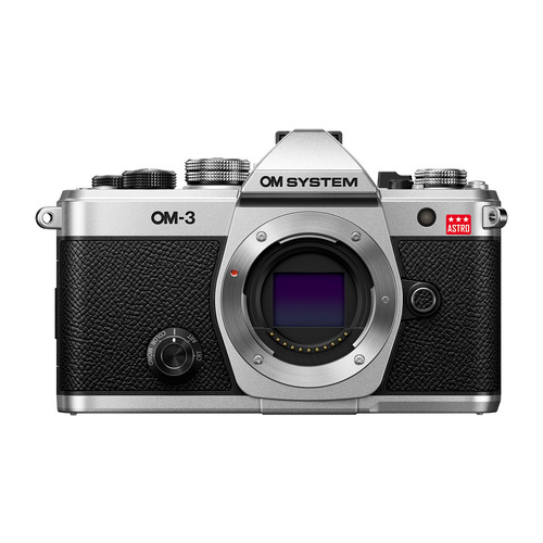 OM SYSTEM OM-3 ASTRO SLV 鏡鑑受け答え一眼写真機 OM SYSTEM すがた絵かた付ける発動機TruePic X積み上げる 天体映画化専用