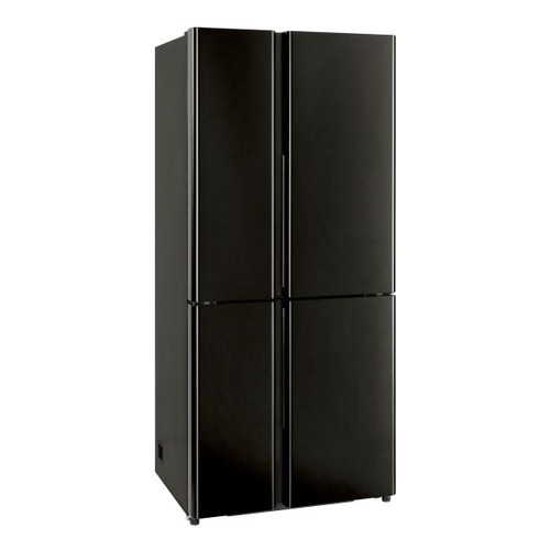 【無料長期保証】AQUA 冷蔵庫 515L 観音開き 4ドア 幅83cm 大容量6ボックス冷凍室 ム マイクロオゾン除菌 うす型設計 AQR-TZA52A(K) ブラック系｜キムラヤ店