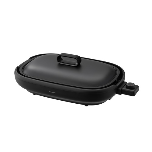 【こちらの商品は予約販売商品となります】パナソニック NF-HM110-K ホットプレート ダイヤモンドコート スピード昇温 ブラック