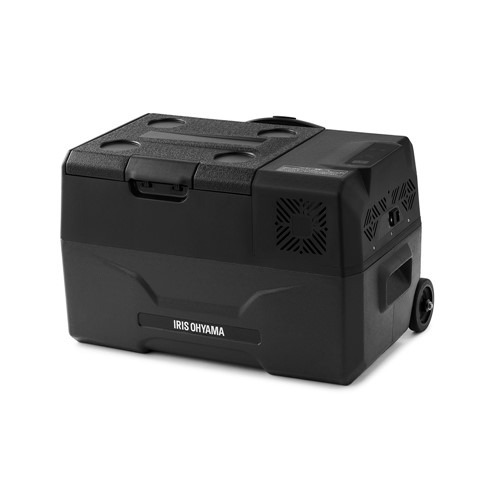 アイリスオーヤマ ポータブル冷蔵庫 30L 急速モード USBポート付 IPD-3A-B2 ブラック系