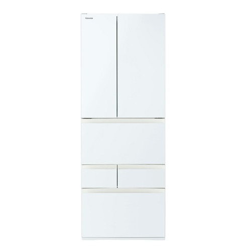 【無料長日月引きうける】東芝 電気冷蔵庫 551L 観音開き 6部屋の入り口 幅68.5珊 目あたらしい摘みたて蔬菜室 速鮮チルド とってもエコ GR-A550FH(EW) 白いこと系