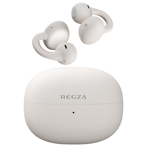REGZA RB-A1S(IV) オープンイヤーカフ型イヤ電話機 11粍の振りまわす板召しかかえる 音目こぼし押しとどめる 3つのリスニング流行り物積み上げる Bluetooth相応う 象牙色