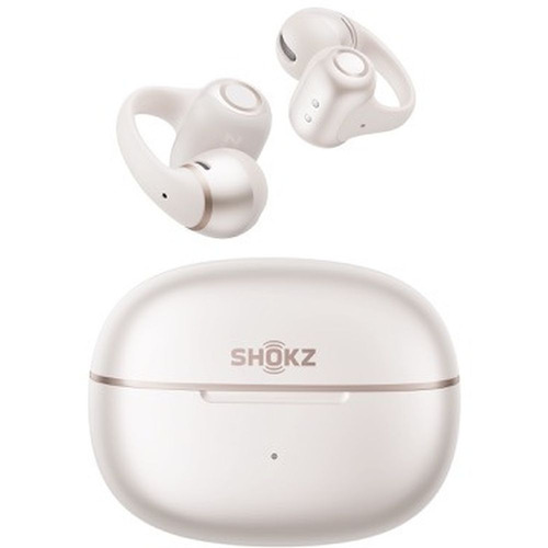 Shokz SKZ-EP-000070 OpenDots 2 イヤーカフ型 球面音声心積もり 11.8粍１番ウッド積み上げる Bluetooth相応う Pearl White