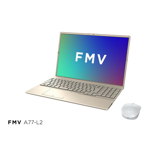 富士通 万覚え帳パソコン FMV Note A FMVA77L2GA[16型 | WUXGA | Core i7 | 16GB | 512GB | Windows 11 Home | Officeオプ付 | ベージュゴールド]