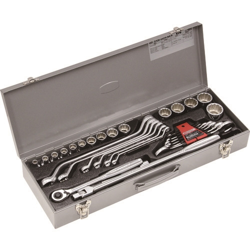 TONE 整備用工具セット コンビネーションツールセット(軽作業用) シルバー 32点セット K20|キムラヤ店