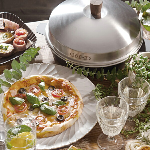 楽天市場】アペルカ ピザオーブンポット レシピ 収納袋付き オークス