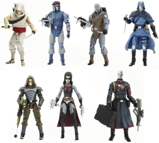 HASBRO ハズブロ G.I. Joe Resolute Cobra Battle Set G.I.ジョー リゾルト コブラ バトルセット フィギュア　　　　　　　　　　　アメコミ　アニメ　ディスプレイ　コレクション｜all blue.