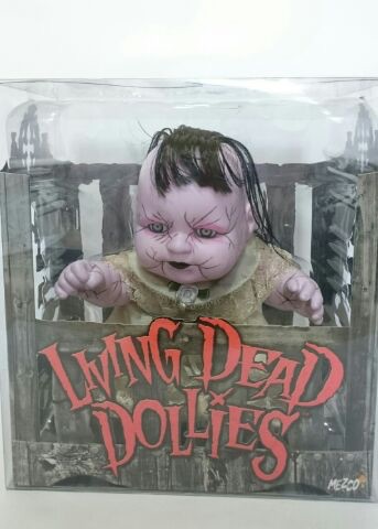 ◆訳あり◆ MEZCO メズコ LDD リビングデッドドールズ ベビー 赤ちゃん ハッシュ ホラー ドール 不気味|all blue.