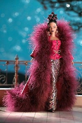 Mattel マテル    Barbie バービー     ゴールド付け紙  バイロン・ラーズ    Cinnabar Sensation お人形さん    室内装飾 差し上げ物 差し上げ物 見せびらかす