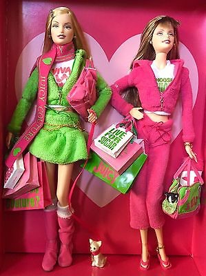 Mattel マテル  Barbie バービー   ゴールド付け紙  Juicy Couture
