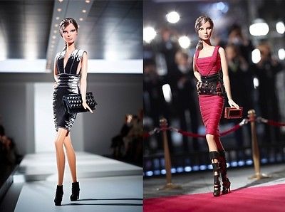マテル バービー  ゴールド付け紙  エルベ・レジェ  マックス・アザ後ろ側