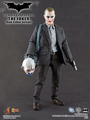 楽天市場 1 6 Hot Toys ホットトイズ ムービーマスターピース ダークナイト ジョーカー 銀行強盗 Ver All Blue