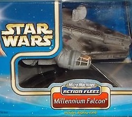MICROMACHINE マイクロマシン　 アクションフリート スターウォーズ ミレニアムファルコン　フィギュア　　　コレクション　ディスプレイ　SF　映画　ヴィンテージ　ビンテージ　ジオラマ｜all blue.
