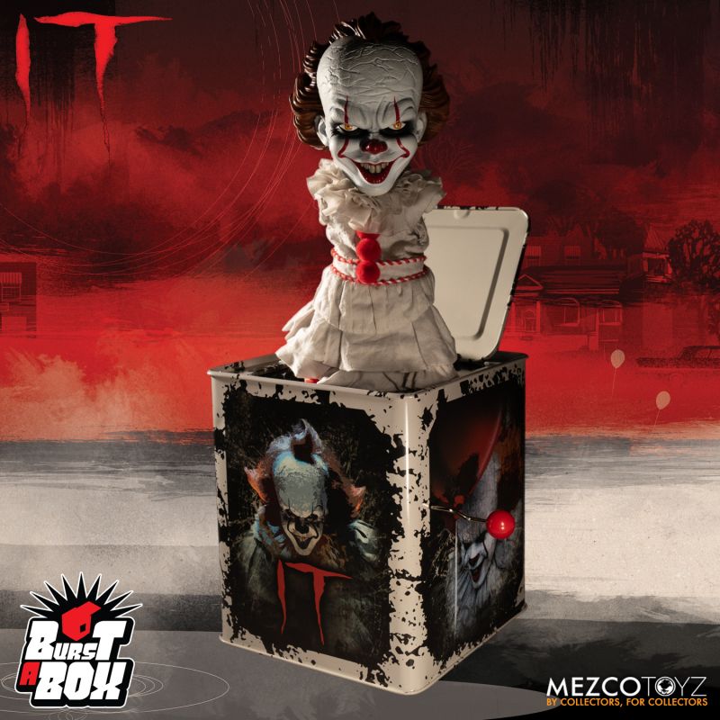 IT ペニーワイズ トーキングフィギュア　MEZCO製 MEZCO イット ペニーワイズ トーキング フィギュア ピエロ TOYZ