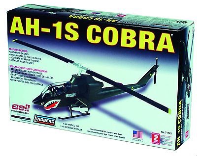 1/48 リンドバーグ AH-1S コブラ　プラモデル　　　　　　模型　戦闘機　ディスプレイ　インテリア｜all blue.