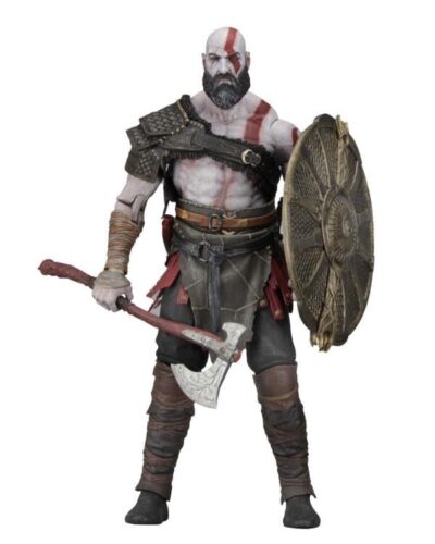 NECA ネカ GOD OF WAR ゴッドオブウォー クレイトス トーキングフィギュア ゲーム PS4 PS5 アクション バトル 戦士 中世 ダーク ファンタジー|all blue.
