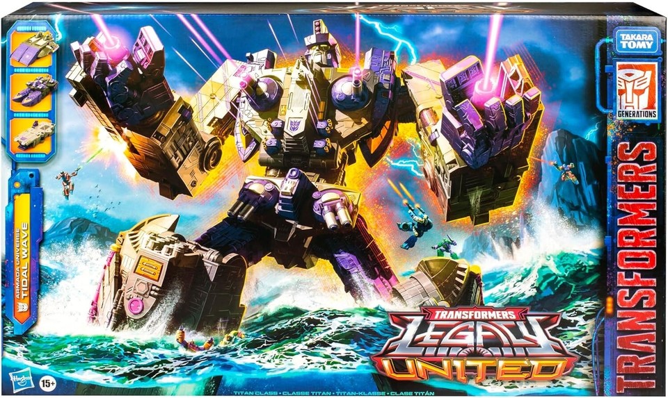 HASBRO ハズブロ トランスフォーマー Legacy United Armada Universe Tidal Wave アルマダ・ユニバース タイダル・ウェーブ フィギュア　　　　　　　　　　　　変形　トランスフォーム　ロボット　アニメ　ディスプレイ　コレクション｜all blue.