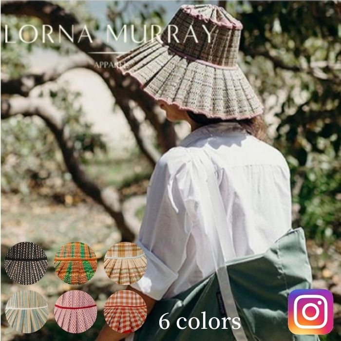 紀律麗しさ Lorna Murray Apparel ローナ マーレイ 被り物 麦わら帽子 麦稈帽子 Mom Island Capri Hat アイランド カプリ ハット M おとな 溜めこむ鞄つき フォールディング ハンドメイド Instagram インス下げ札ラム酒 Sns Barlo Com Br